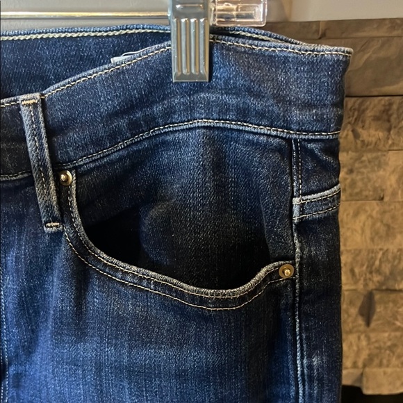 Frame Dark Wash Le Beau Crop Denim Jeans size 27 - Picture 5 of 13